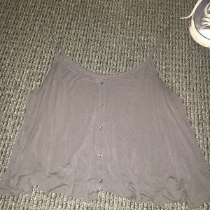 AE oversized gray tanktop